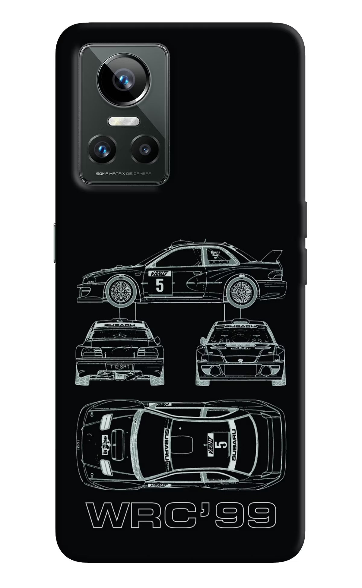 WRC'99 Realme GT Neo 3 Back Cover