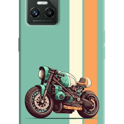 Striped Moto Drift Realme GT Neo 3 Back Cover