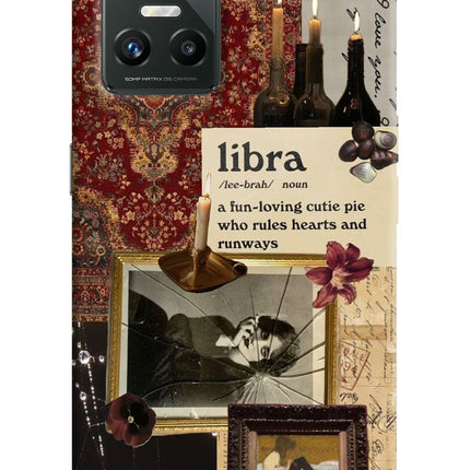 Libra Zodiac Realme GT Neo 3 Hard Case Back Cover by Casekaro