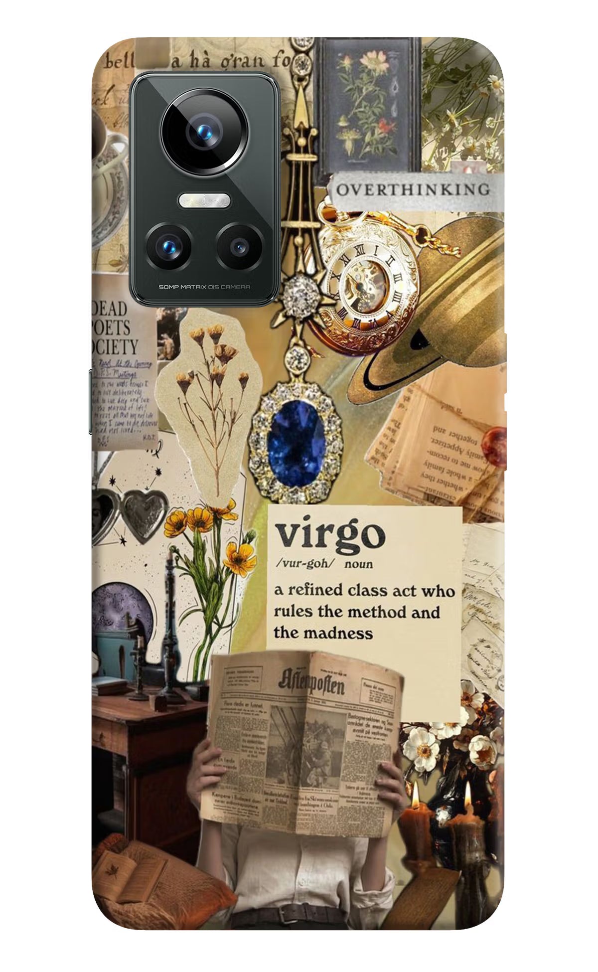 Virgo Zodiac Realme GT Neo 3 Hard Case Back Cover by Casekaro