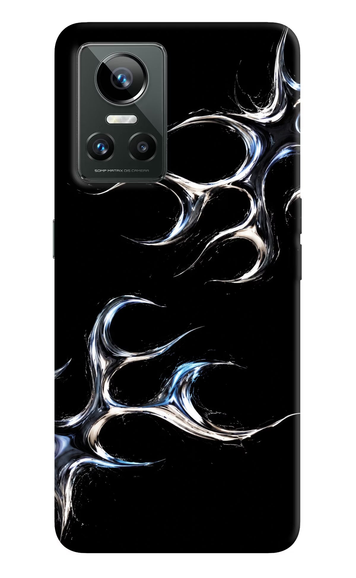 Chrome Tribal Realme GT Neo 3 Hard Case Back Cover by Casekaro