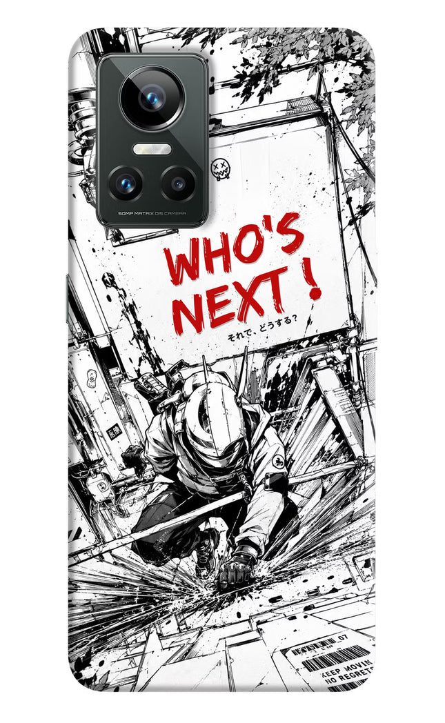 Who's Next Realme GT Neo 3 Hard Case Back Cover by Casekaro
