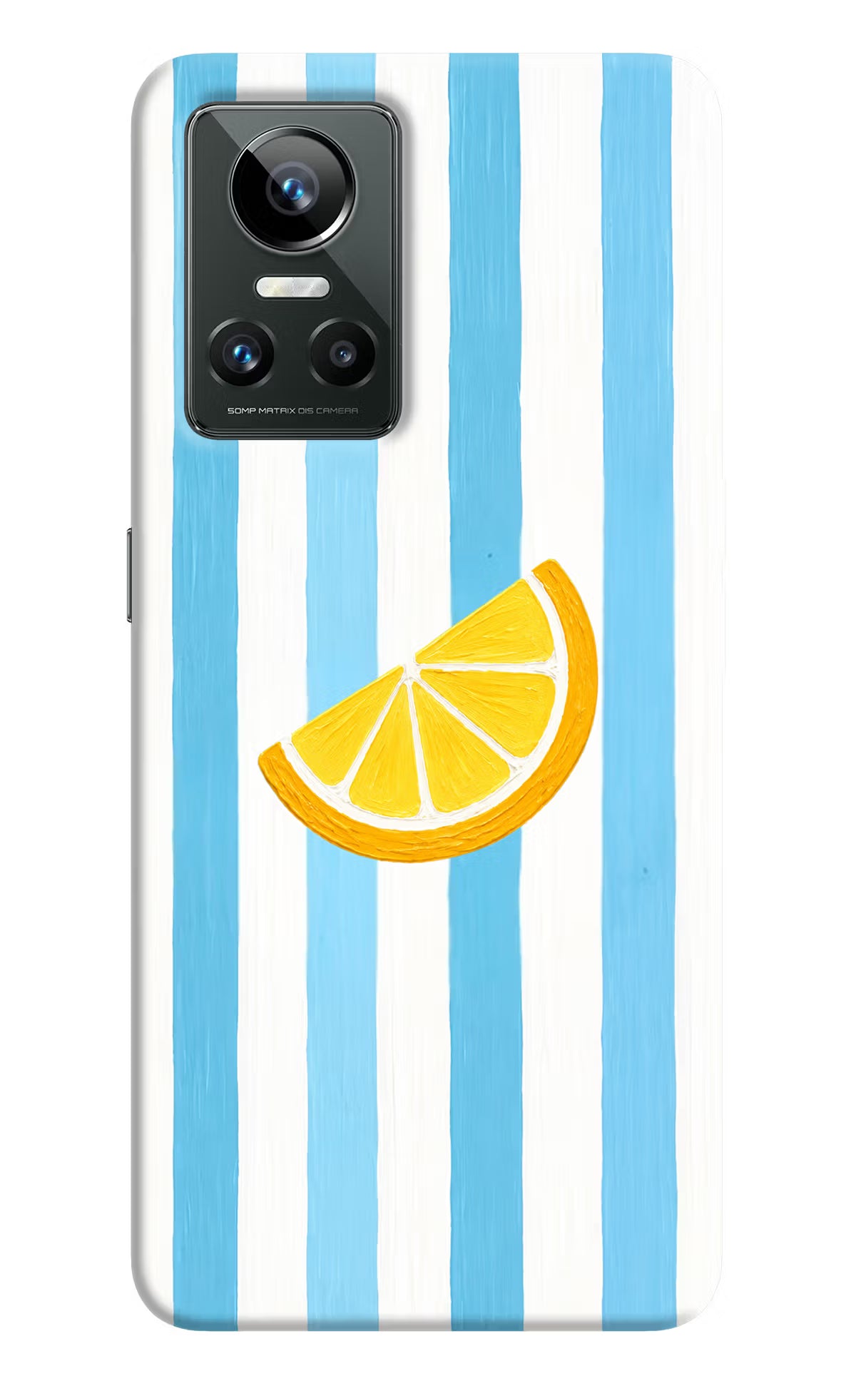 Summer Lemon Realme GT Neo 3 Hard Case Back Cover by Casekaro