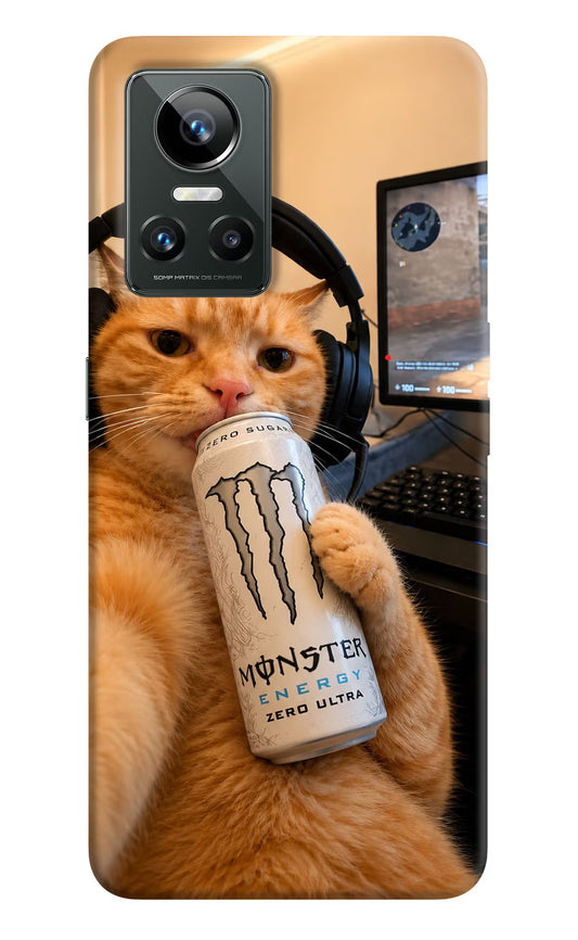 Gamer Cat Energy Realme GT Neo 3 Hard Case Back Cover by Casekaro