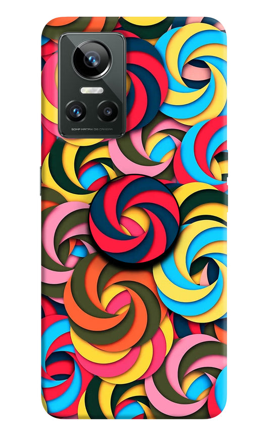 Spiral Pattern Realme GT Neo 3 Pop Case