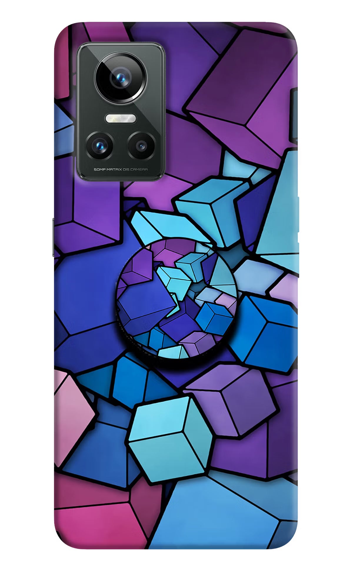 Cubic Abstract Realme GT Neo 3 Pop Case