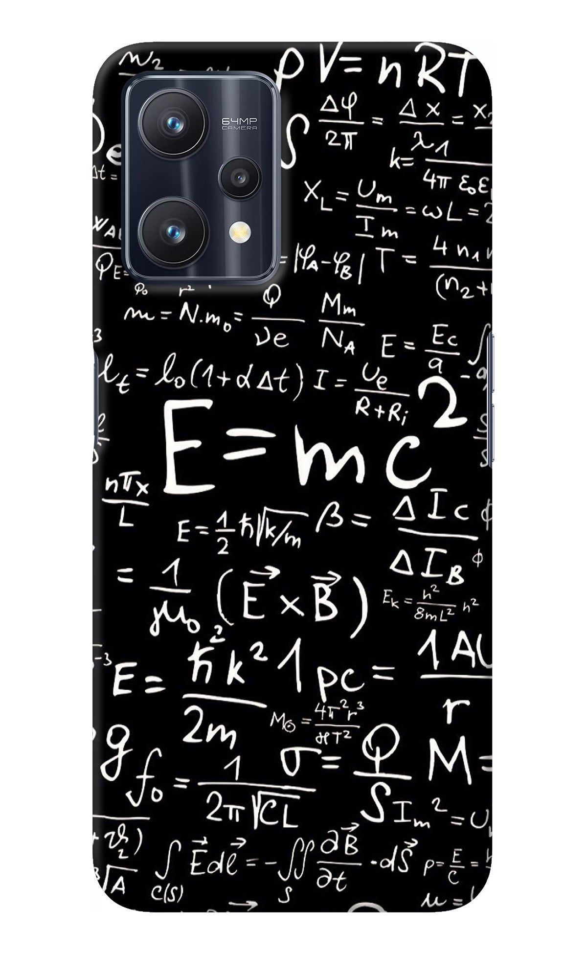 Physics Albert Einstein Formula Realme 9 Pro 5G Back Cover