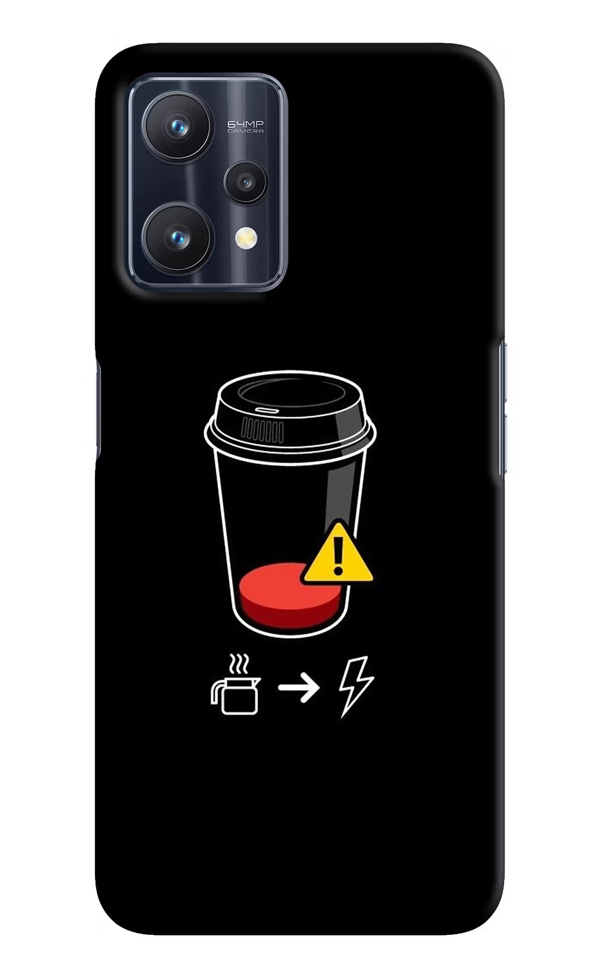 Coffee Realme 9 Pro 5G Hard Case Back Cover by Casekaro