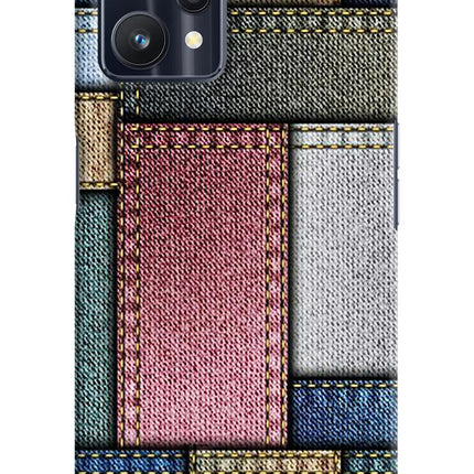 Multicolor Jeans Realme 9 Pro 5G Hard Case Back Cover by Casekaro