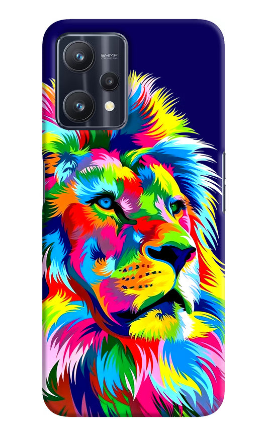 Vector Art Lion Realme 9 Pro 5G Hard Case Back Cover by Casekaro