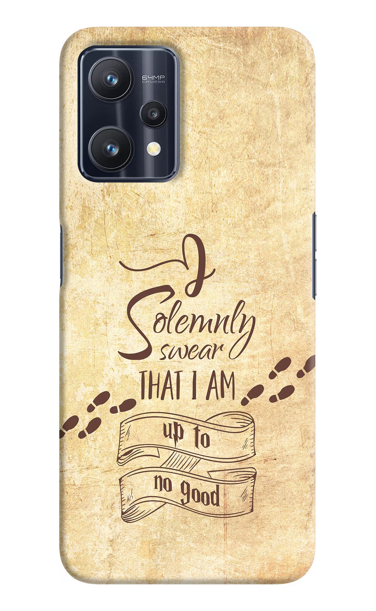 I Solemnly swear that i up to no good Realme 9 Pro 5G Hard Case Back Cover by Casekaro