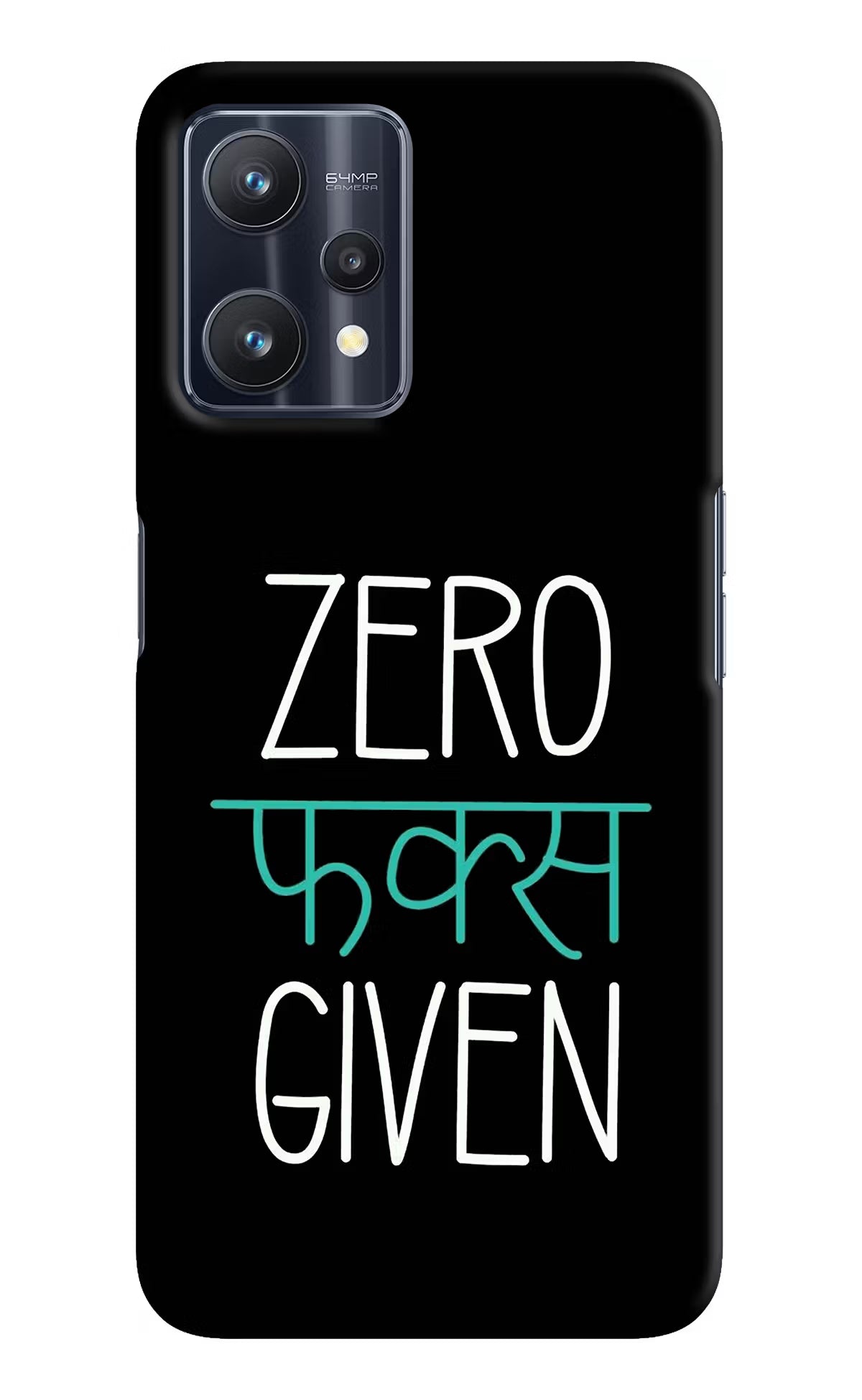 Zero Fucks Given Realme 9 Pro 5G Hard Case Back Cover by Casekaro