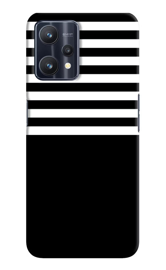 Black and White Print Realme 9 Pro 5G Hard Case Back Cover by Casekaro