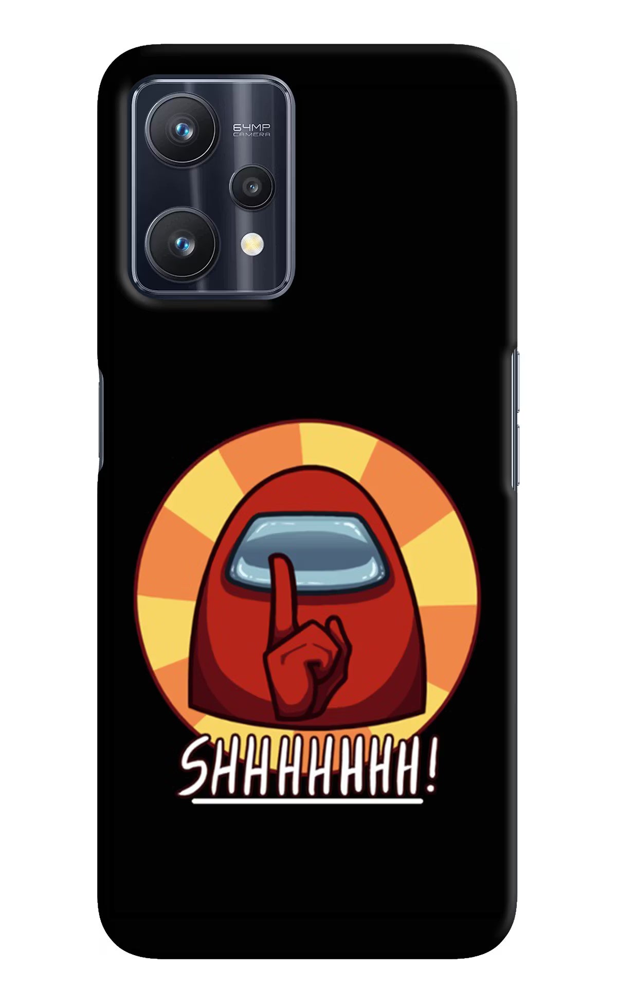 Among Us Shhh! Realme 9 Pro 5G Hard Case Back Cover by Casekaro