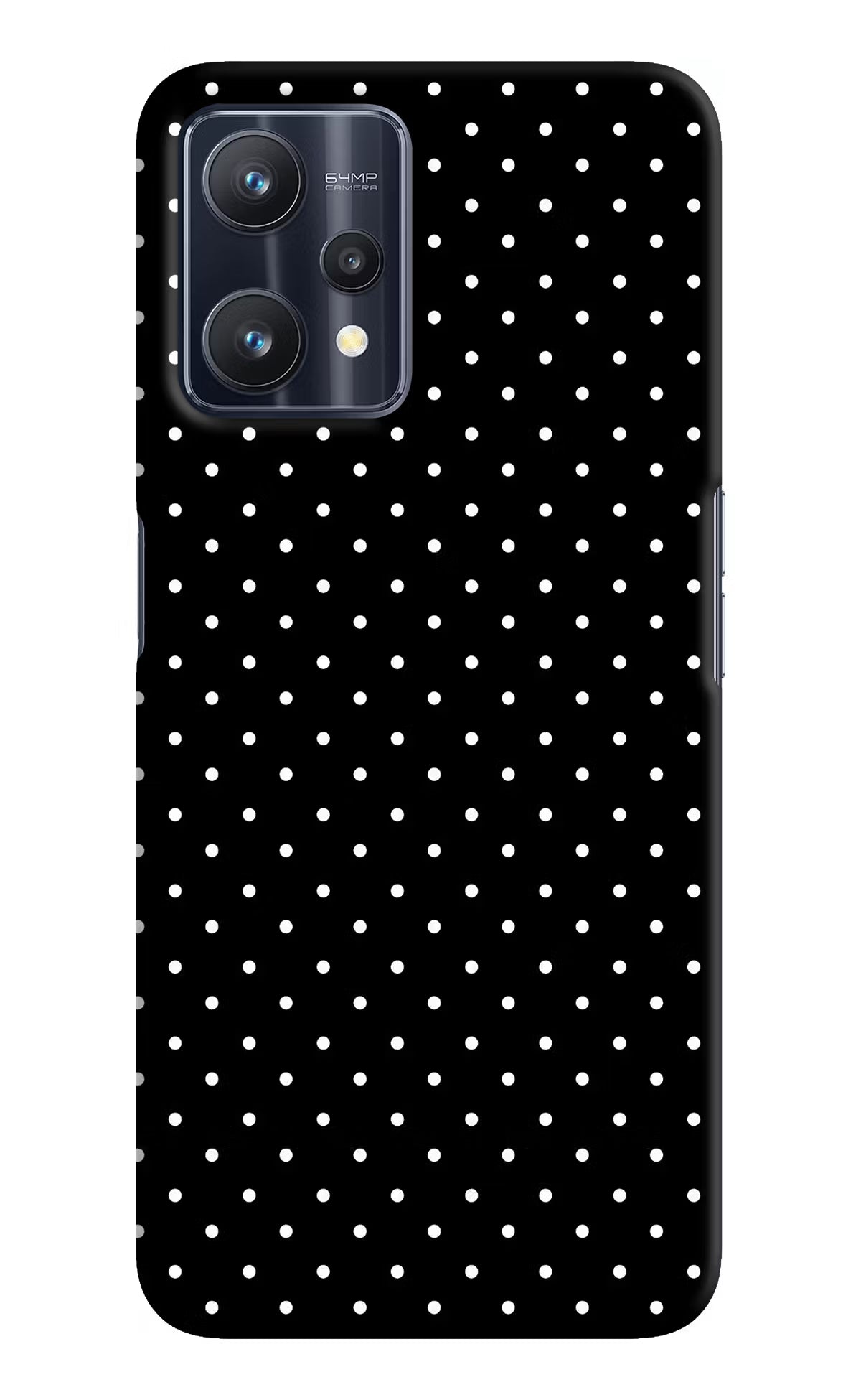White Dots Realme 9 Pro 5G Hard Case Back Cover by Casekaro