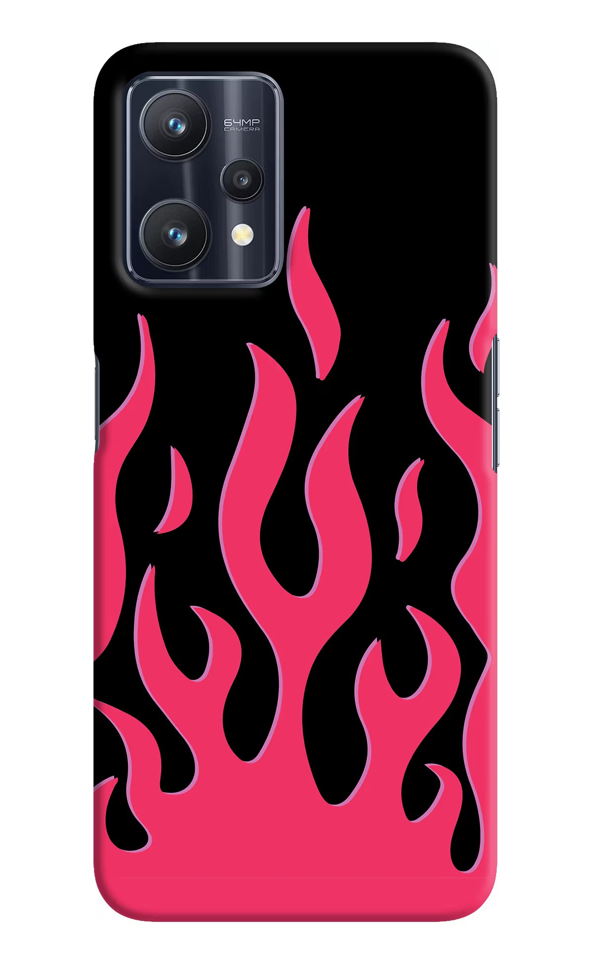 Fire Flames Realme 9 Pro 5G Hard Case Back Cover by Casekaro
