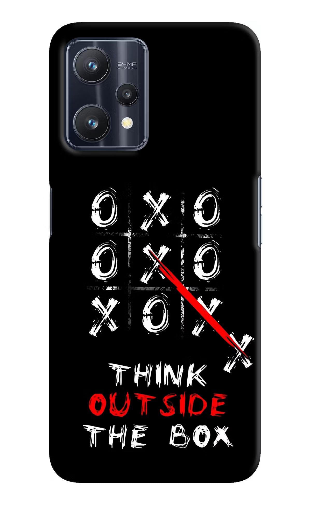 Think out of the BOX Realme 9 Pro 5G Hard Case Back Cover by Casekaro