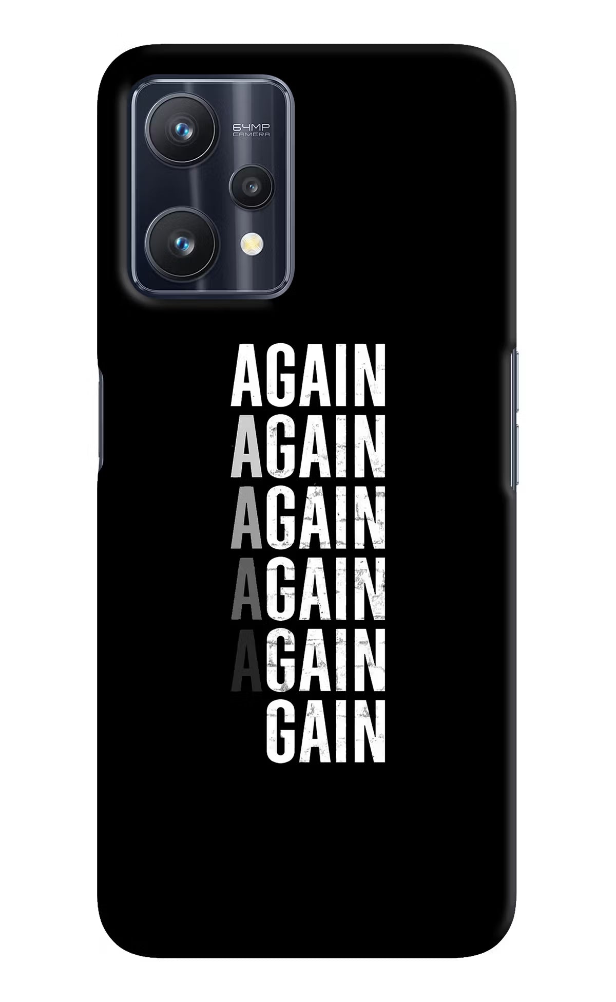 Again Again Gain Realme 9 Pro 5G Hard Case Back Cover by Casekaro
