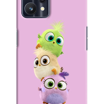 Cute Little Birds Realme 9 Pro 5G Hard Case Back Cover by Casekaro