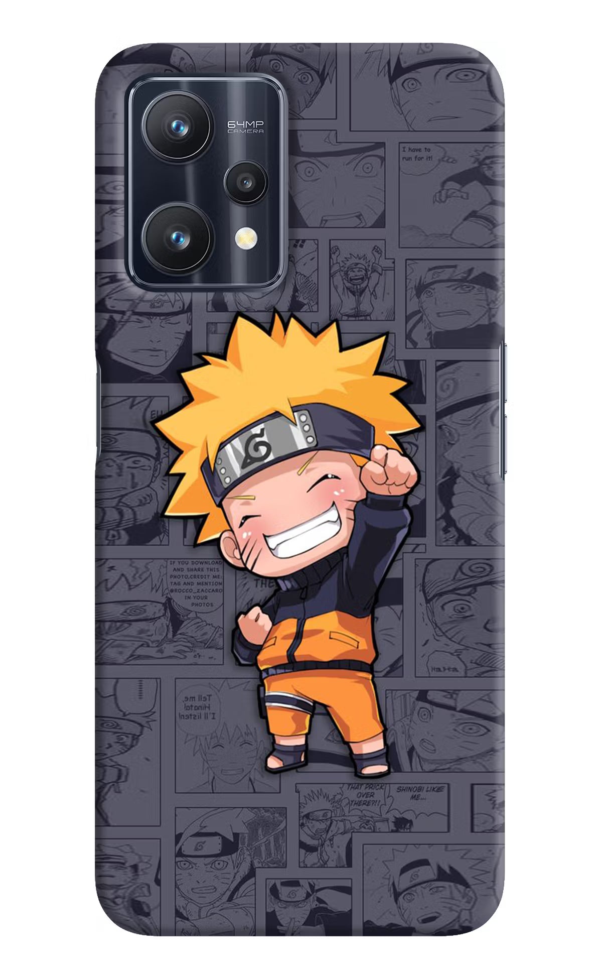 Chota Naruto Realme 9 Pro 5G Hard Case Back Cover by Casekaro