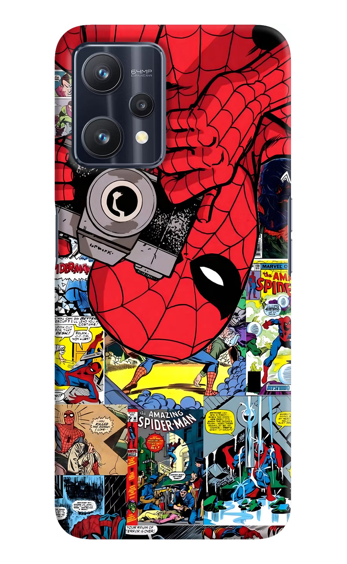 Spider Man Realme 9 Pro 5G Hard Case Back Cover by Casekaro