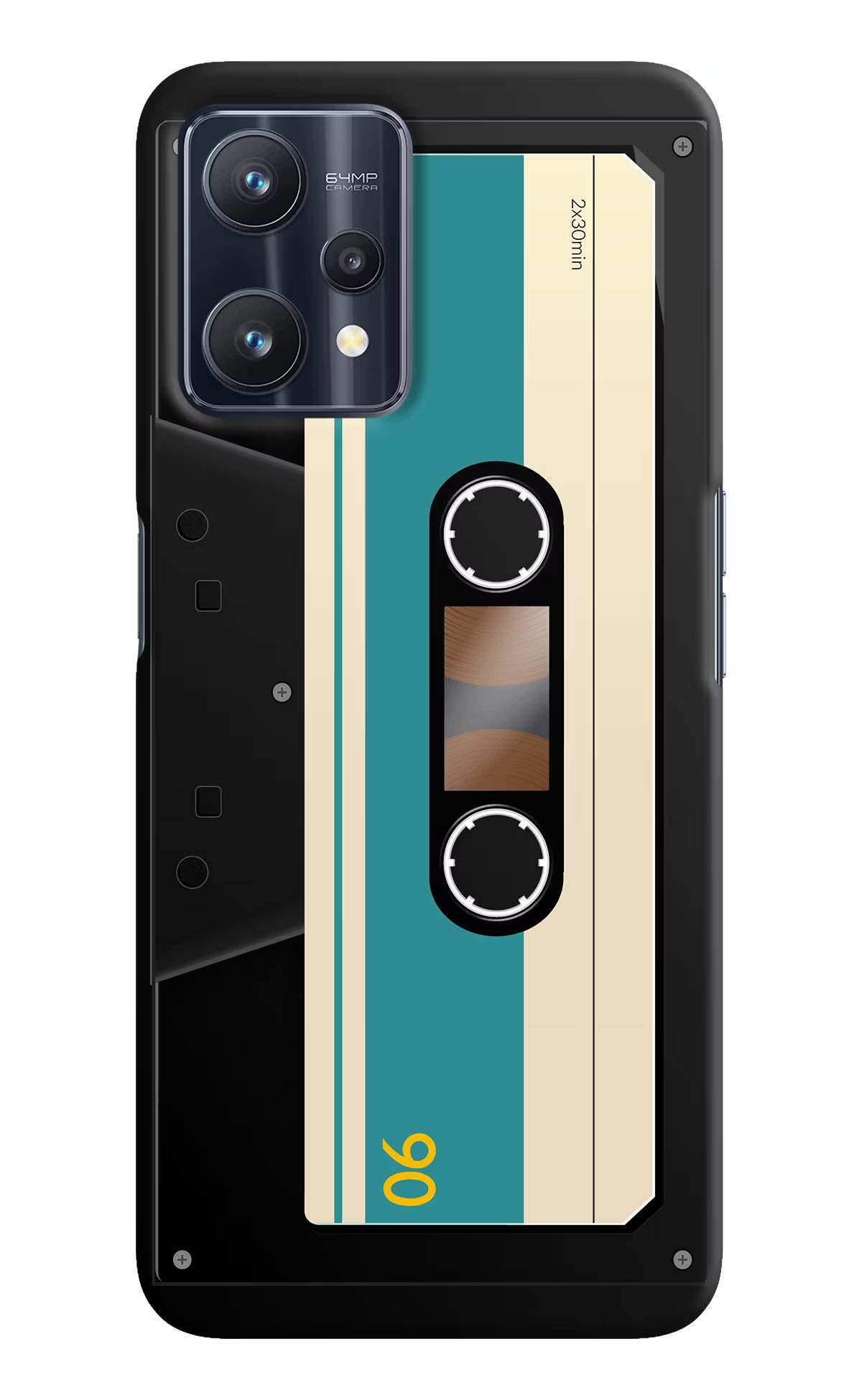 Cassette Realme 9 Pro 5G Hard Case Back Cover by Casekaro