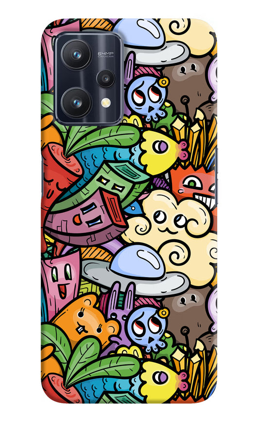 Veggie Doodle Realme 9 Pro 5G Hard Case Back Cover by Casekaro
