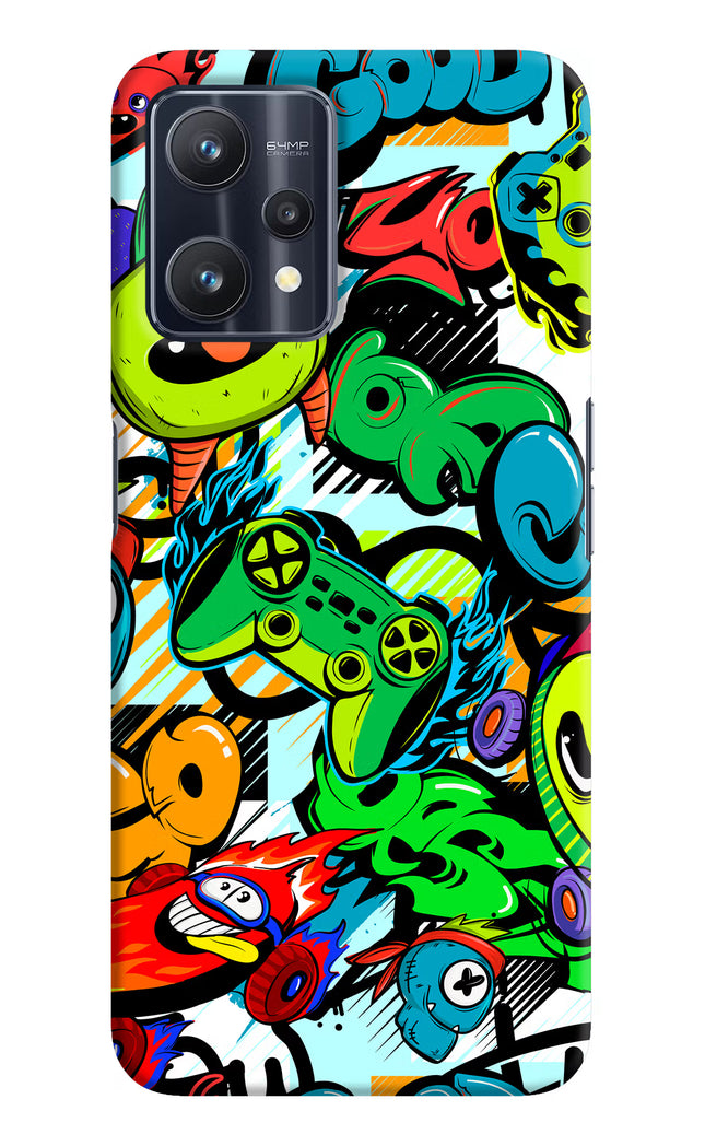Game Doodle Realme 9 Pro 5G Hard Case Back Cover by Casekaro