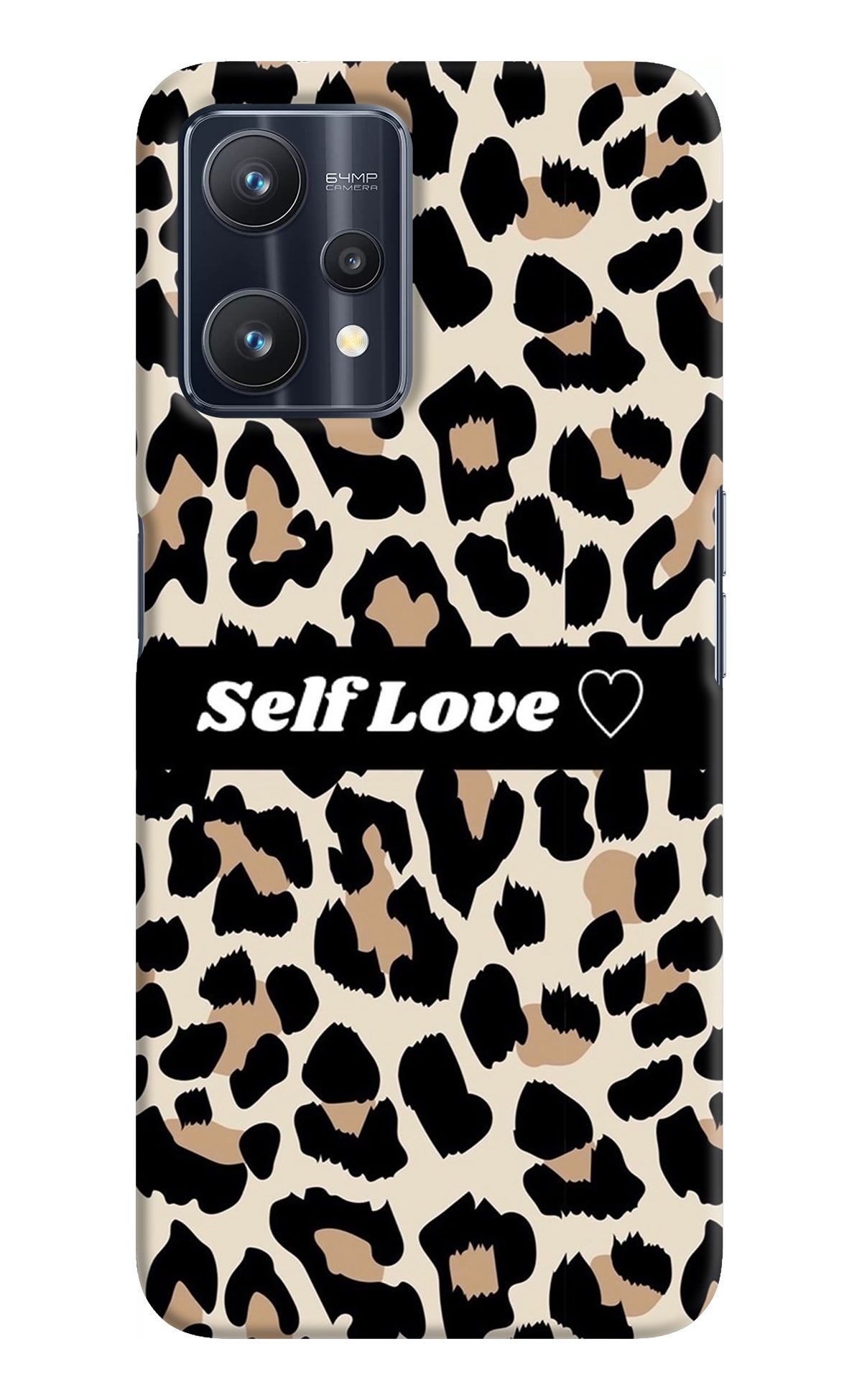 Leopard Print Self Love Realme 9 Pro 5G Back Cover