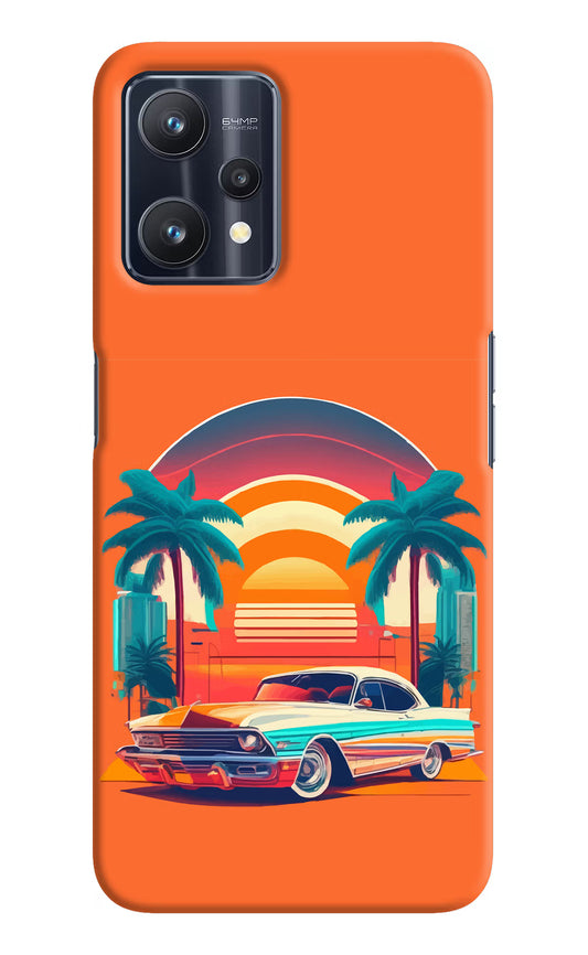 Palm Drive 80s Realme 9 Pro 5G Hard Case Back Cover by Casekaro