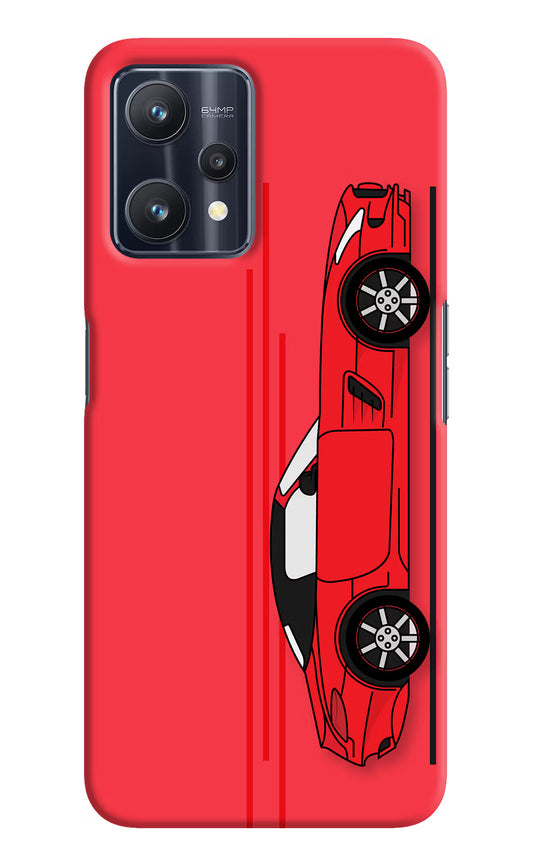Red Velocity Realme 9 Pro 5G Hard Case Back Cover by Casekaro