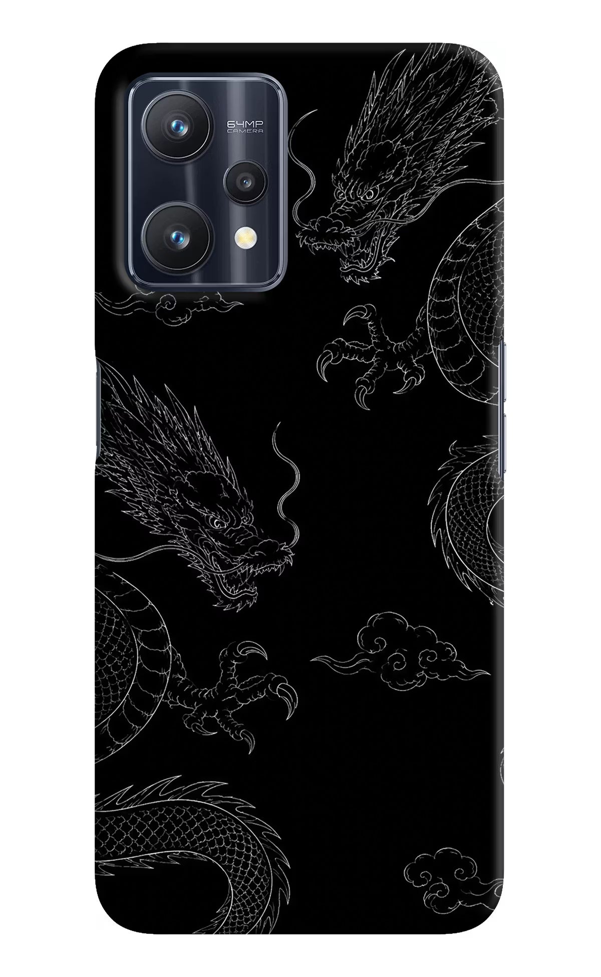 Twin Dragons Realme 9 Pro 5G Hard Case Back Cover by Casekaro