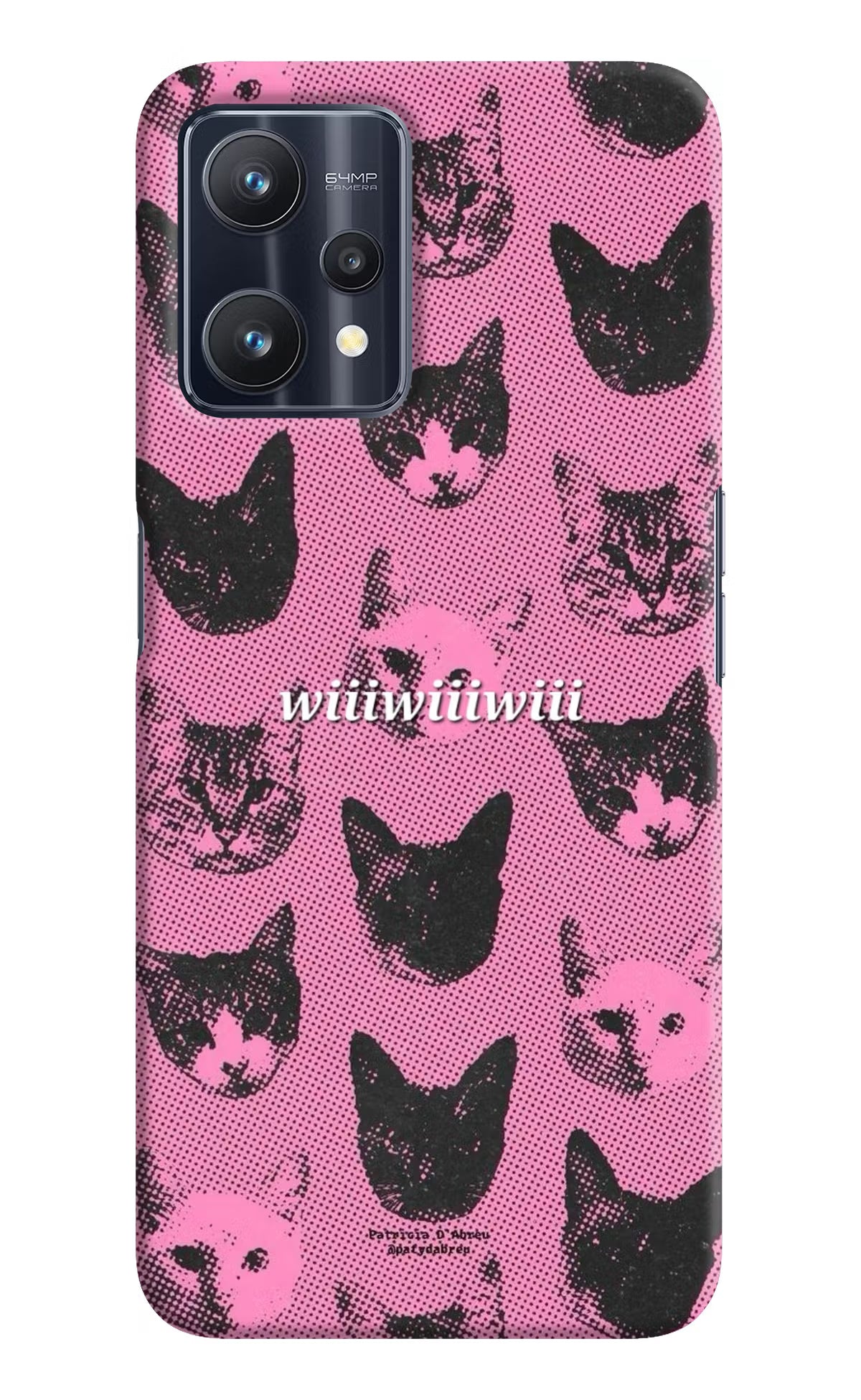 Pink Cats Realme 9 Pro 5G Back Cover