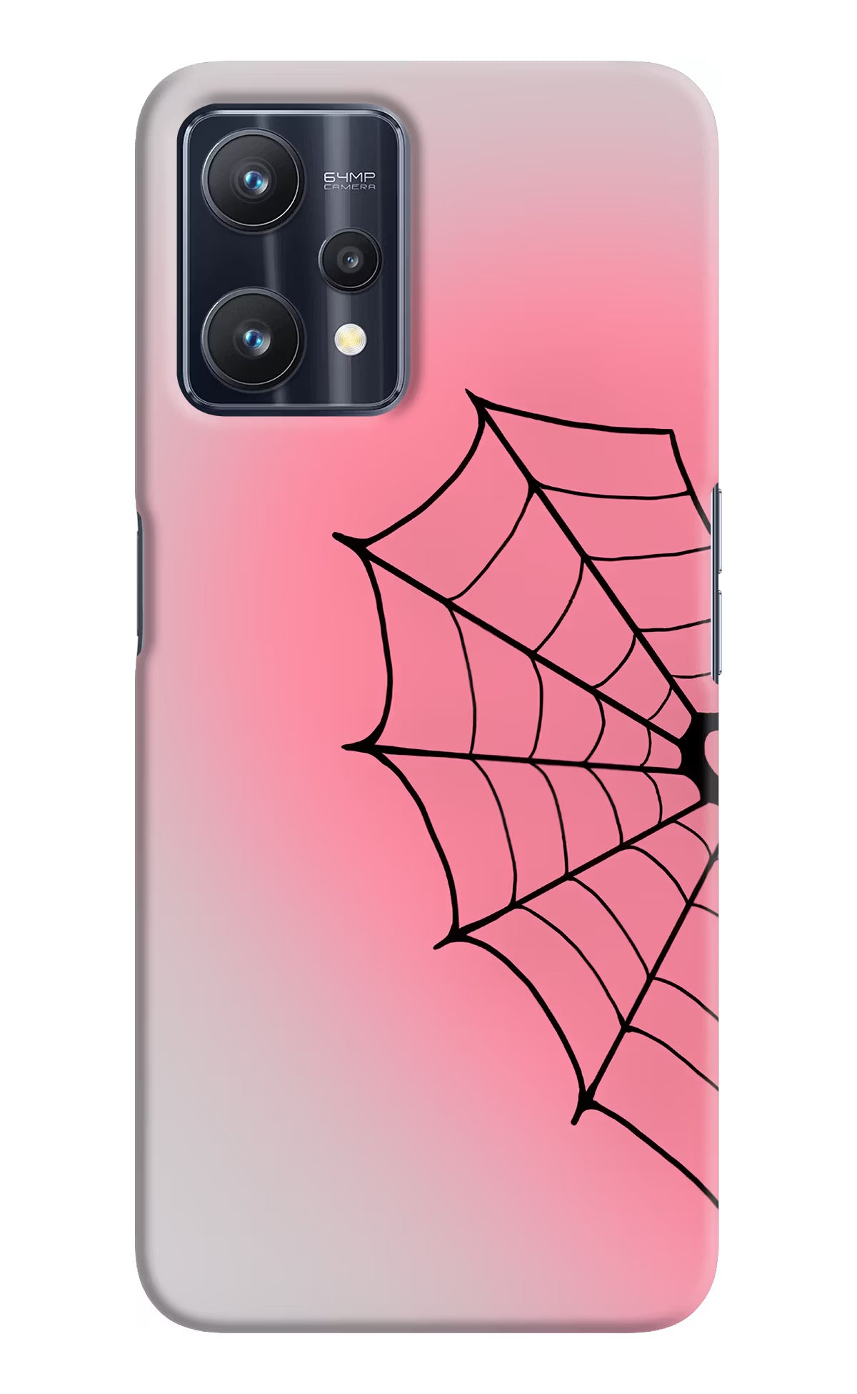 Pink Web Realme 9 Pro 5G Back Cover