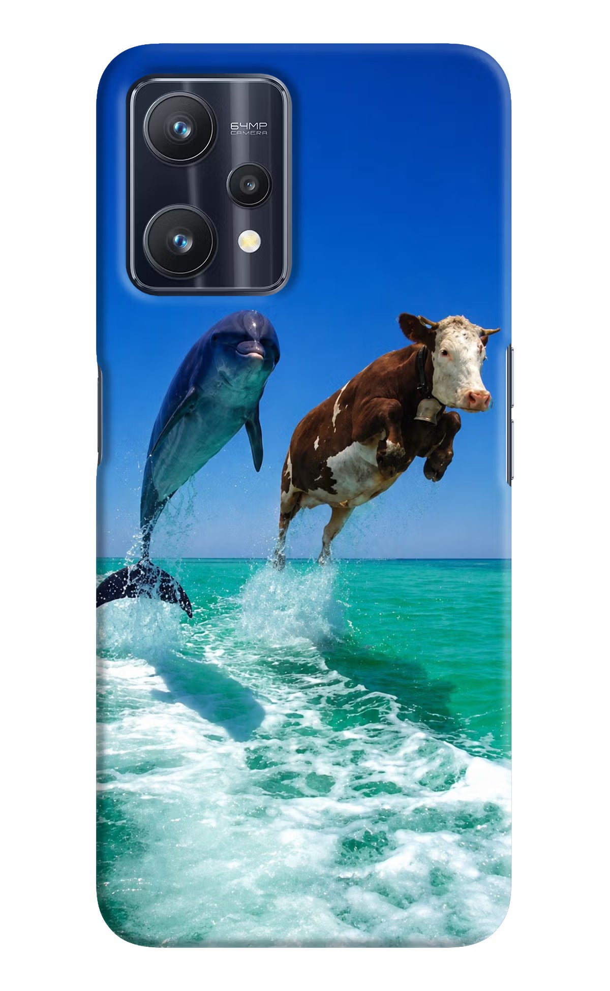 Dolphin vs Cow Realme 9 Pro 5G Back Cover