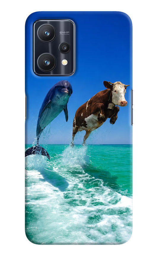 Dolphin vs Cow Realme 9 Pro 5G Hard Case Back Cover by Casekaro