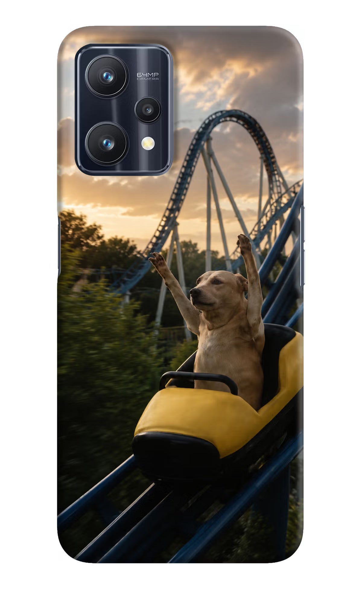 Rollercoaster Dog Realme 9 Pro 5G Back Cover