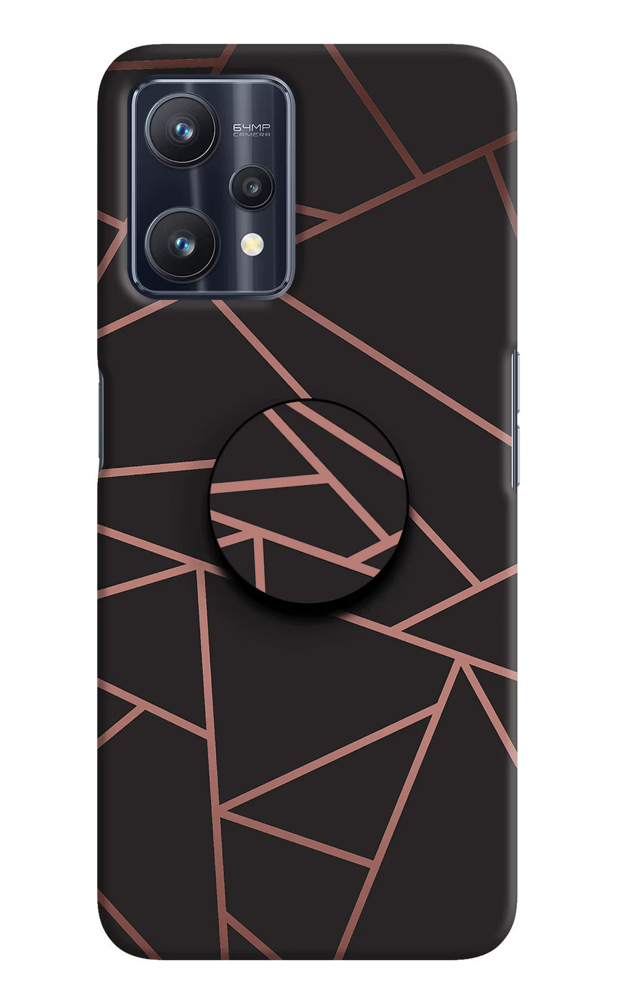 Geometric Pattern Realme 9 Pro 5G Pop Case, Hard case