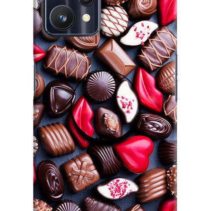 Chocolates Realme 9 Pro 5G Pop Case by Casekaro