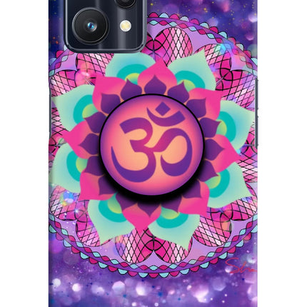 Om Purple Realme 9 Pro 5G Pop Case by Casekaro