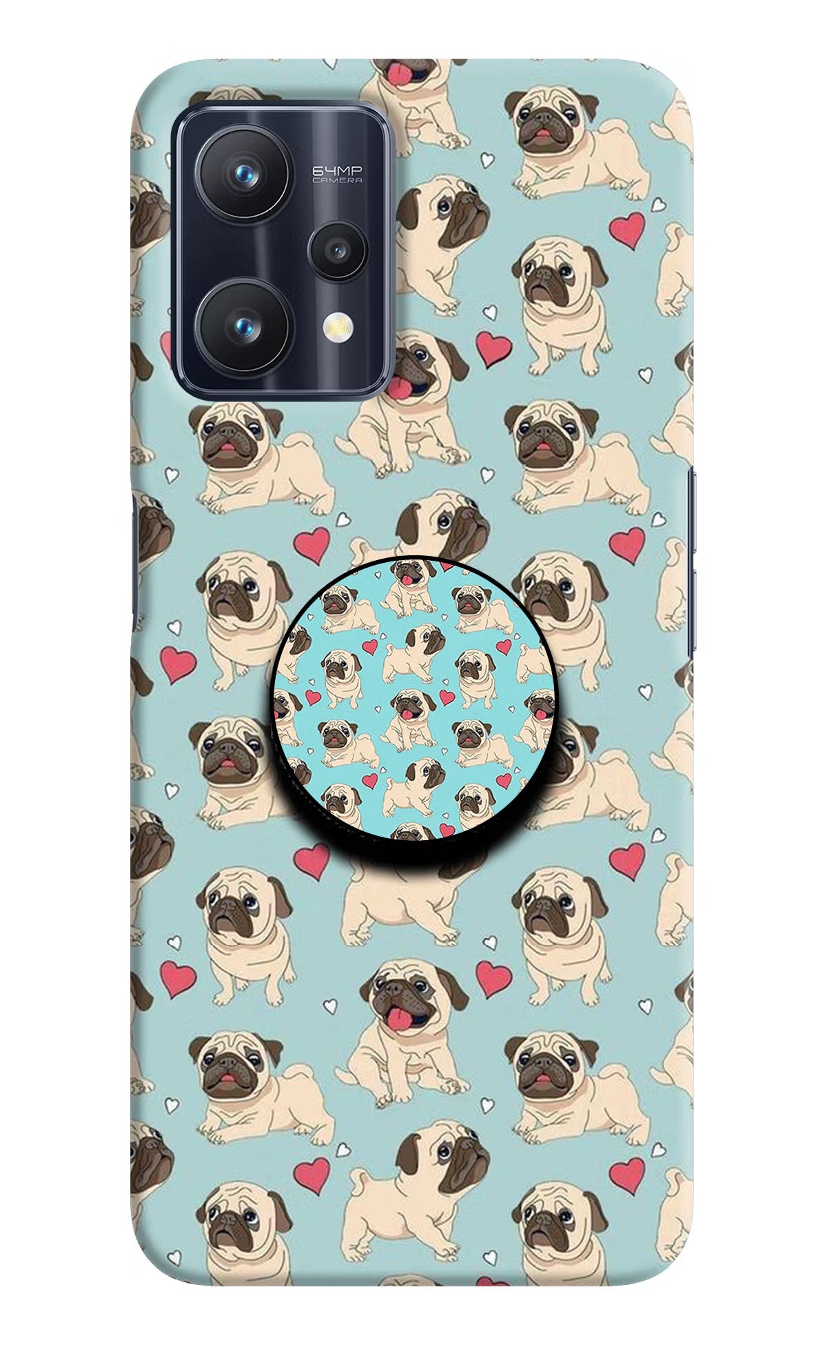 Pug Dog Realme 9 Pro 5G Pop Case by Casekaro