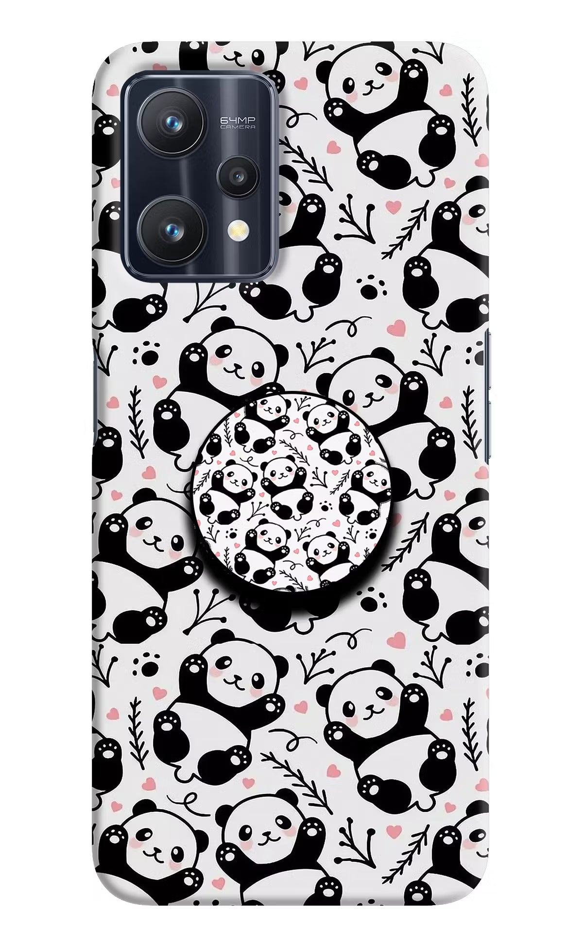 Cute Panda Realme 9 Pro 5G Pop Case by Casekaro