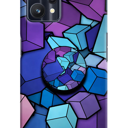 Cubic Abstract Realme 9 Pro 5G Pop Case by Casekaro