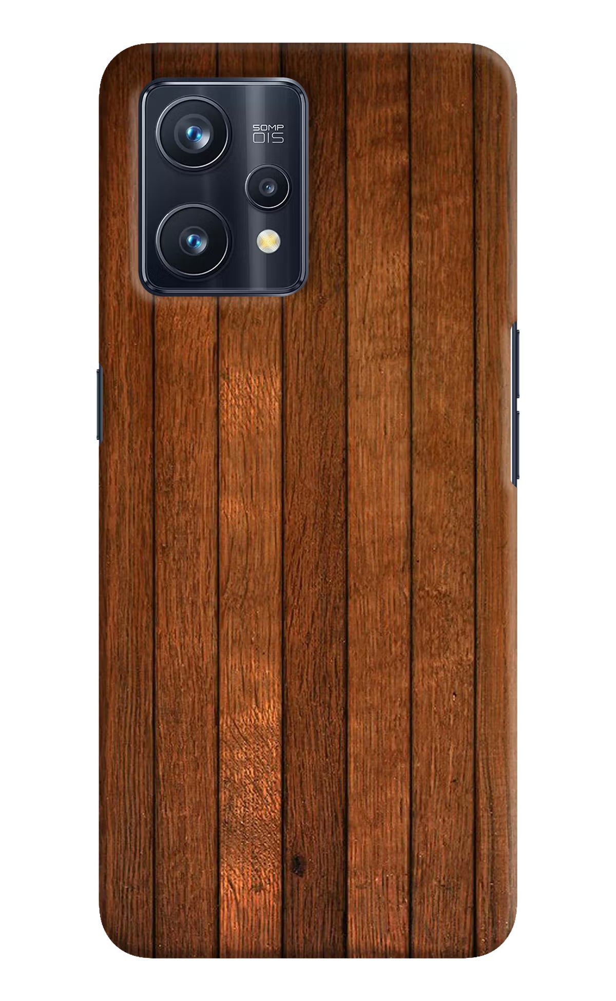Wooden Artwork Bands Realme 9 Pro+ 5G Hard Case Back Cover by Casekaro