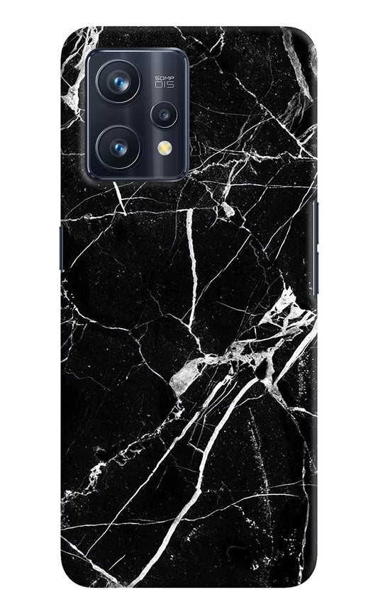 Black Marble Pattern Realme 9 Pro+ 5G Hard Case Back Cover by Casekaro