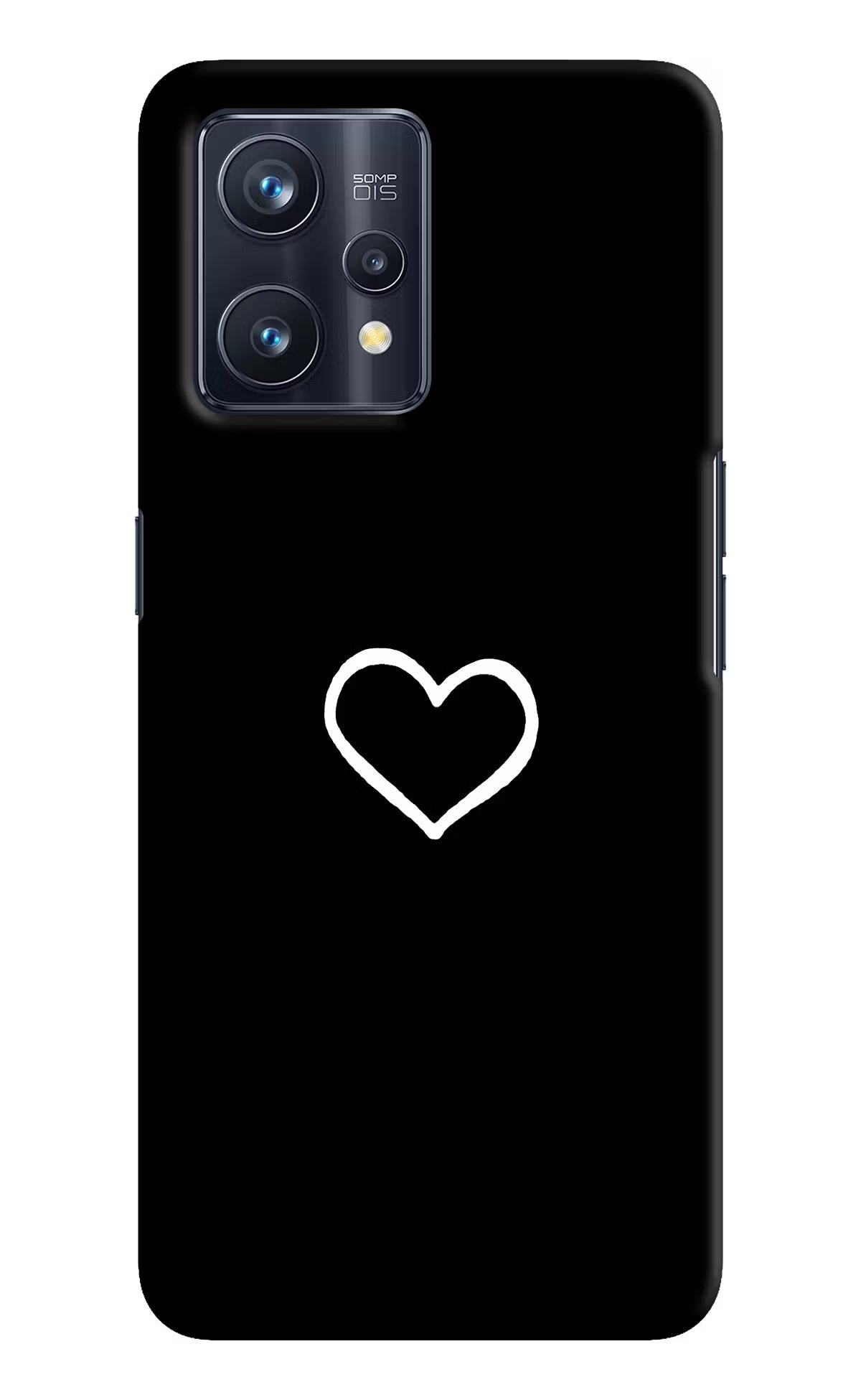 Heart Realme 9 Pro+ 5G Hard Case Back Cover by Casekaro