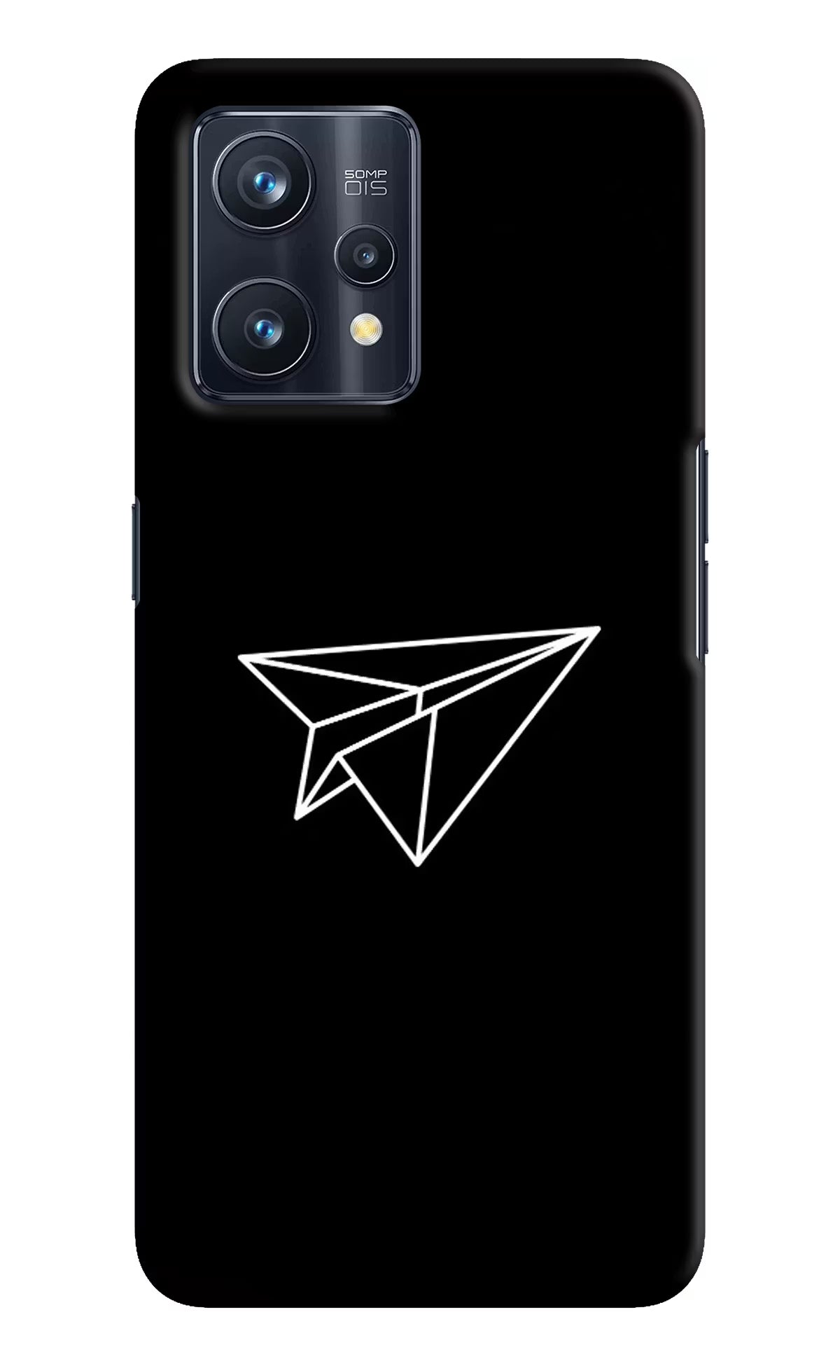 Paper Plane White Realme 9 Pro+ 5G Hard Case Back Cover by Casekaro