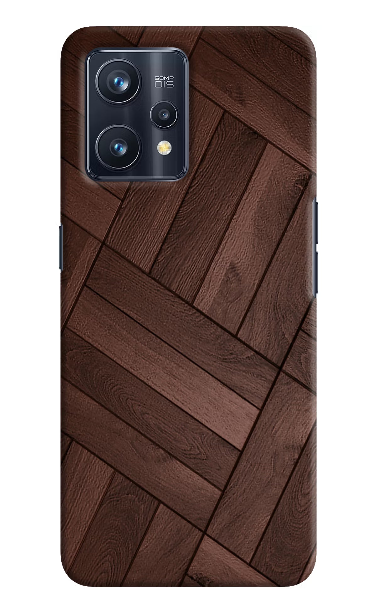 Wooden Texture Design Realme 9 Pro+ 5G Hard Case Back Cover by Casekaro