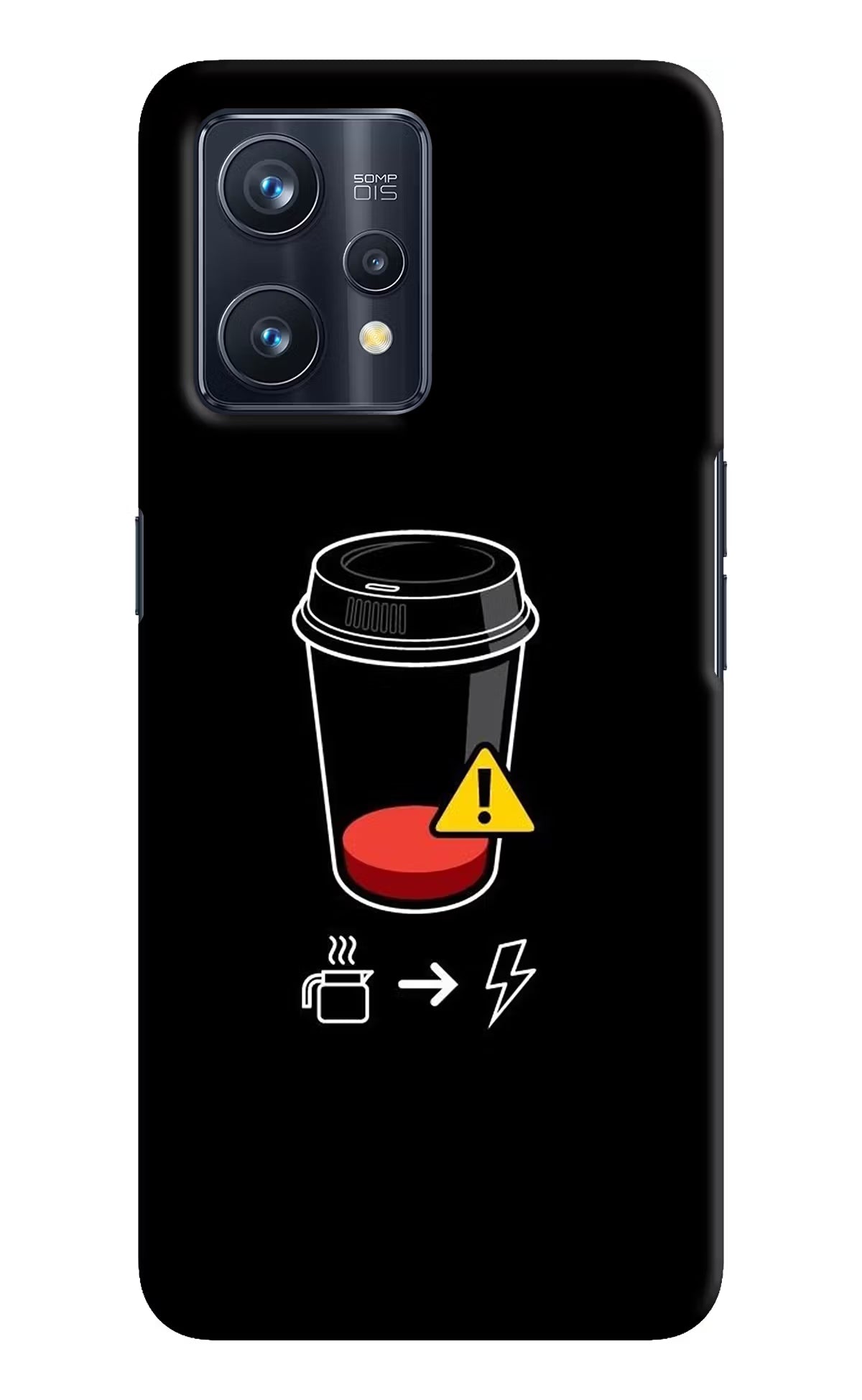 Coffee Realme 9 Pro+ 5G Hard Case Back Cover by Casekaro