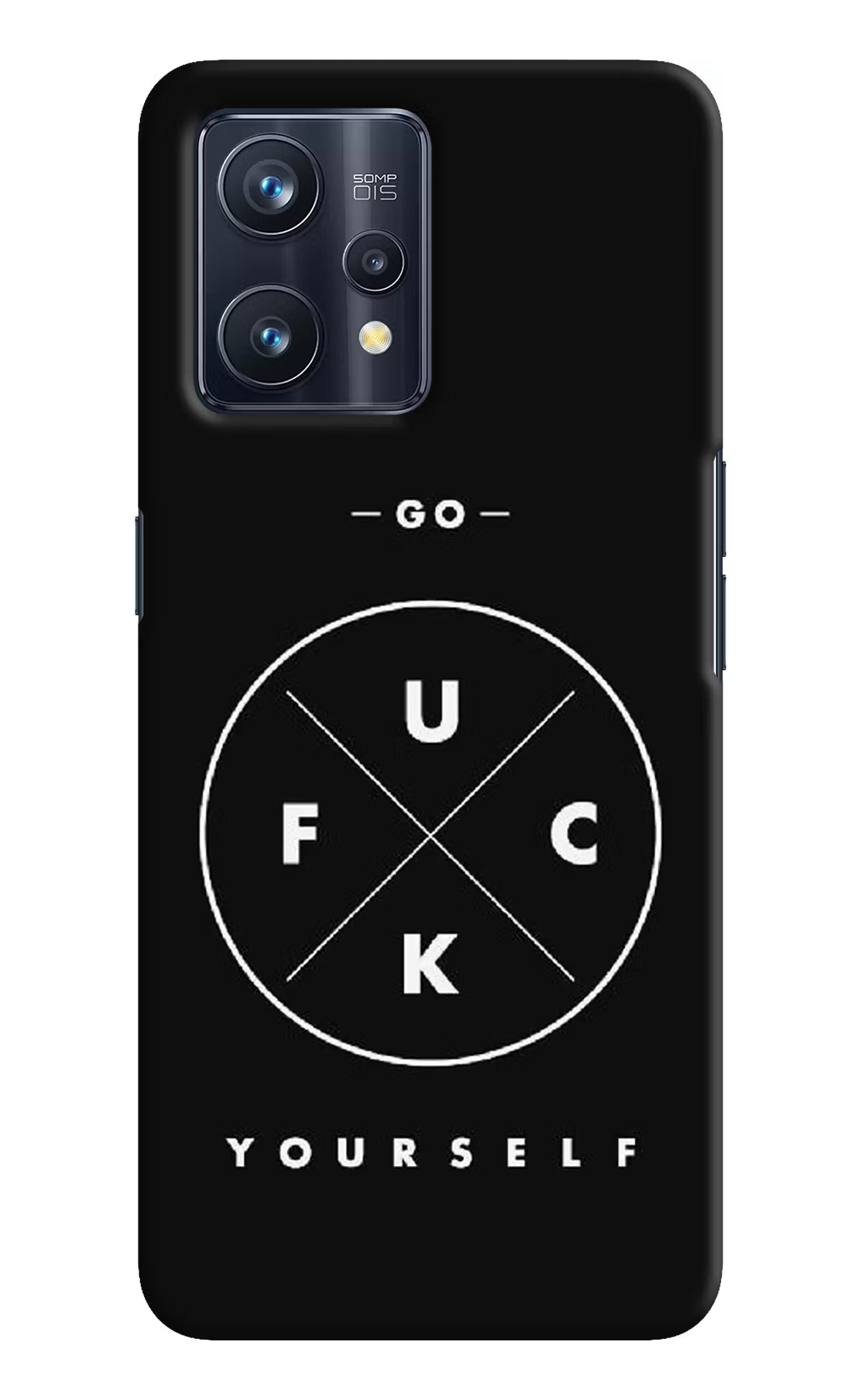 Go Fuck Yourself Realme 9 Pro+ 5G Hard Case Back Cover by Casekaro